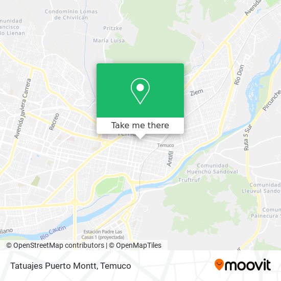 Mapa de Tatuajes Puerto Montt