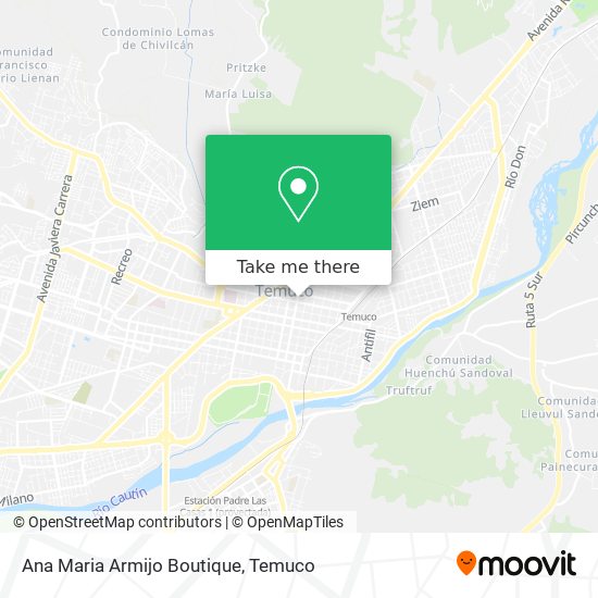 Mapa de Ana Maria Armijo Boutique
