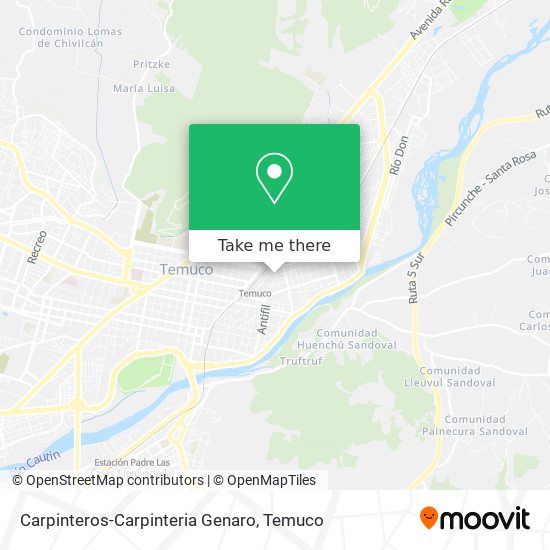 Carpinteros-Carpinteria Genaro map