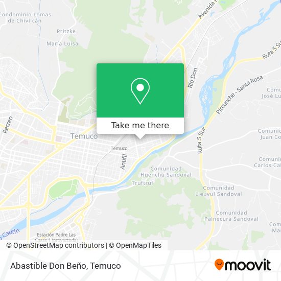 Abastible Don Beño map