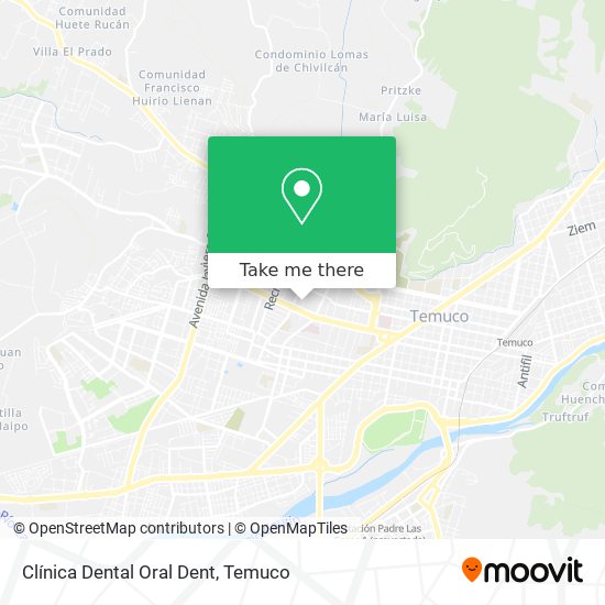 Clínica Dental Oral Dent map