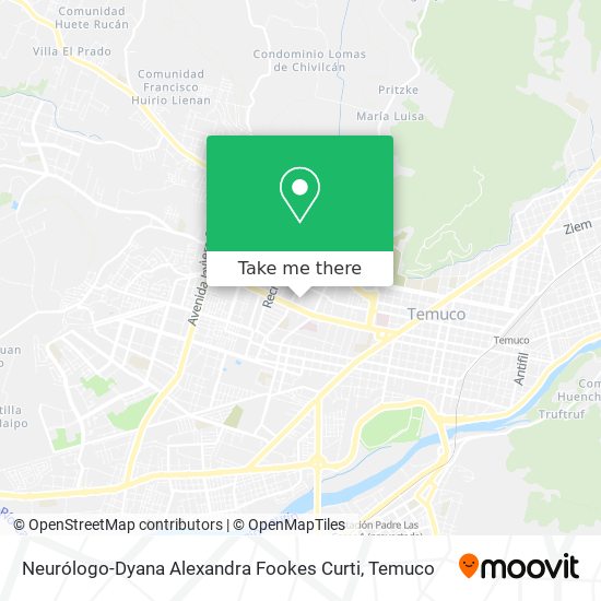 Mapa de Neurólogo-Dyana Alexandra Fookes Curti