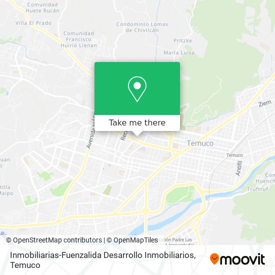 Mapa de Inmobiliarias-Fuenzalida Desarrollo Inmobiliarios