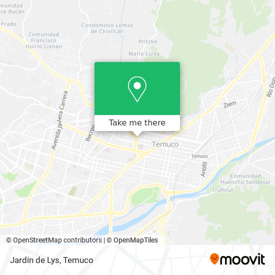 Mapa de Jardín de Lys