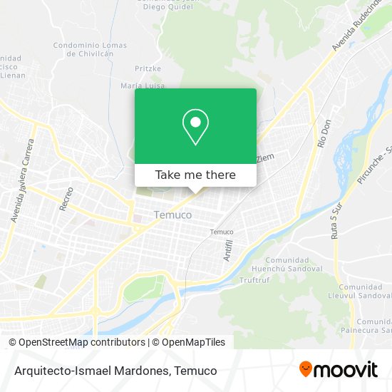 Arquitecto-Ismael Mardones map