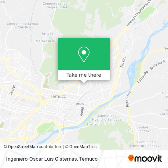 Ingeniero-Oscar Luis Cisternas map