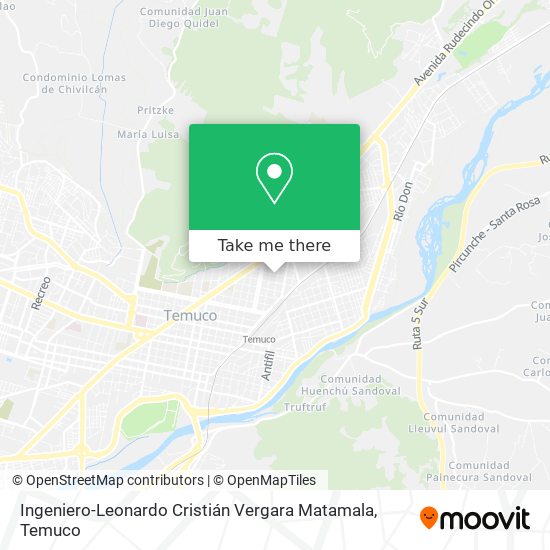 Ingeniero-Leonardo Cristián Vergara Matamala map