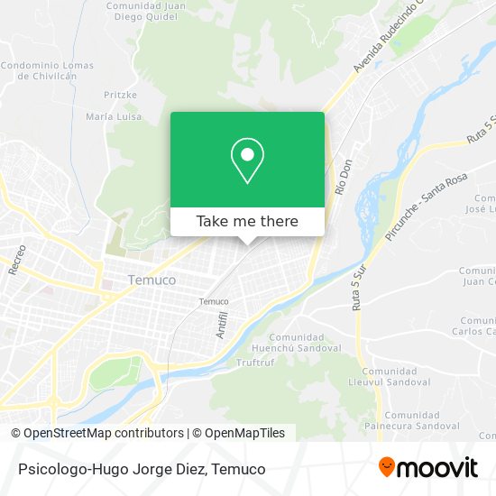 Mapa de Psicologo-Hugo Jorge Diez