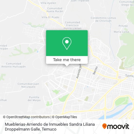 Mueblerias-Arriendo de Inmuebles Sandra Liliana Droppelmann Galle map