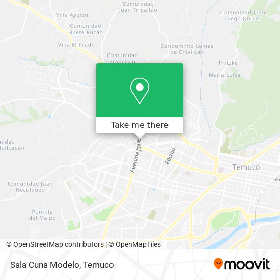 Mapa de Sala Cuna Modelo