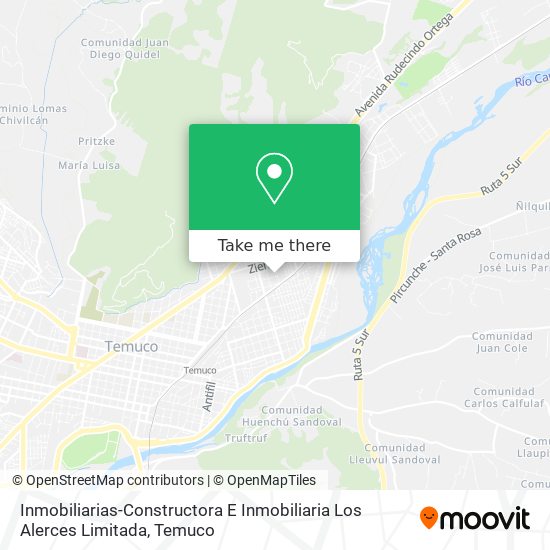 Inmobiliarias-Constructora E Inmobiliaria Los Alerces Limitada map