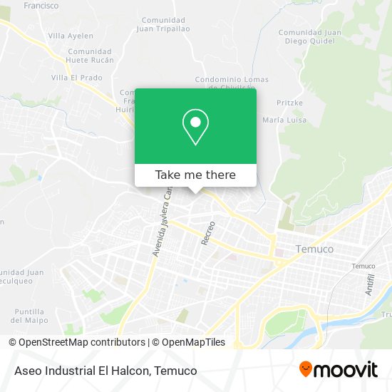 Aseo Industrial El Halcon map