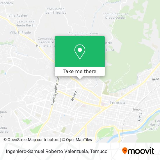 Ingeniero-Samuel Roberto Valenzuela map