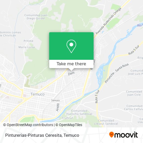 Pinturerias-Pinturas Ceresita map