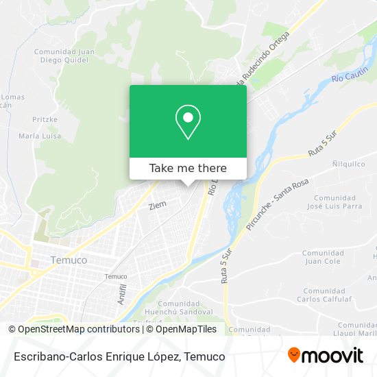 Escribano-Carlos Enrique López map