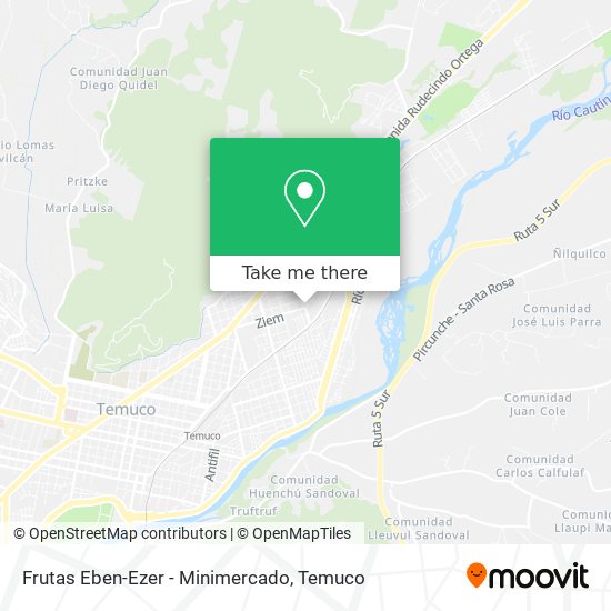 Frutas Eben-Ezer - Minimercado map