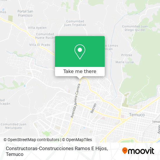 Constructoras-Construcciones Ramos E Hijos map