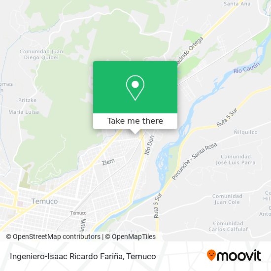 Ingeniero-Isaac Ricardo Fariña map