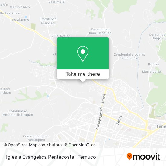 Iglesia Evangelica Pentecostal map