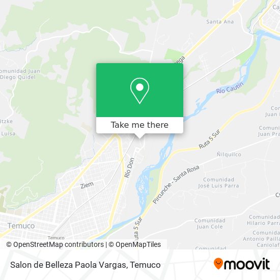 Salon de Belleza Paola Vargas map