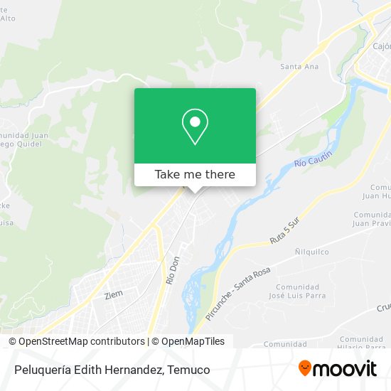Peluquería Edith Hernandez map