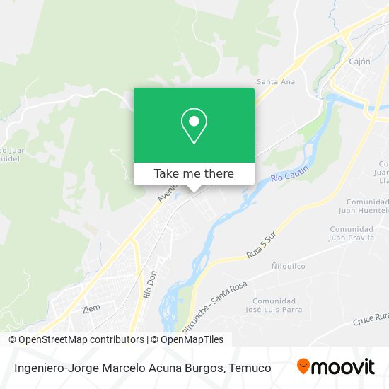 Ingeniero-Jorge Marcelo Acuna Burgos map