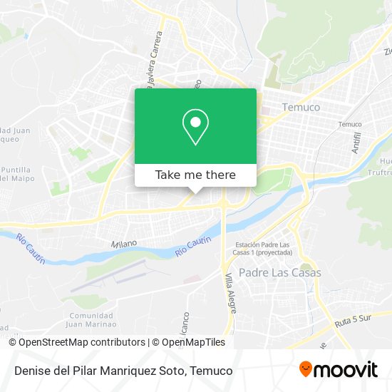 Denise del Pilar Manriquez Soto map