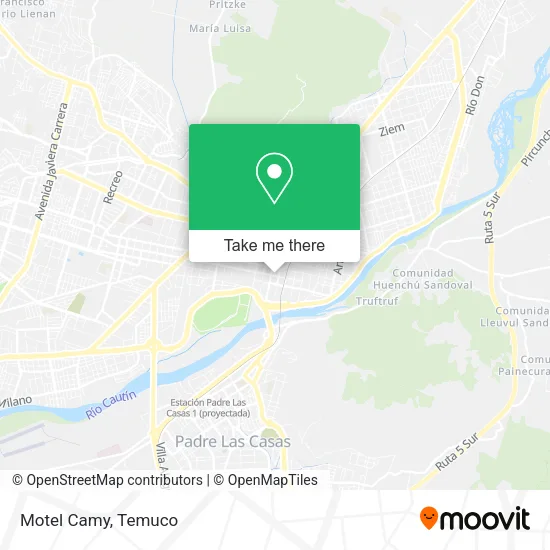 Mapa de Motel Camy