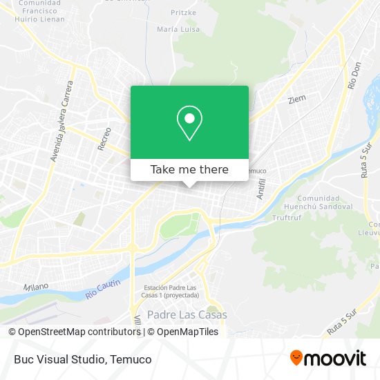 Mapa de Buc Visual Studio