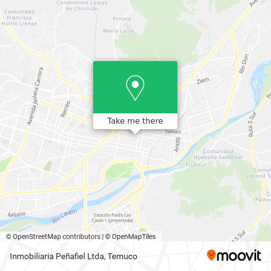 Inmobiliaria Peñafiel Ltda map