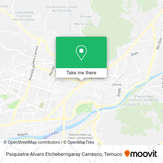 Mapa de Psiquiatra-Alvaro Etcheberrigaray Carrasco