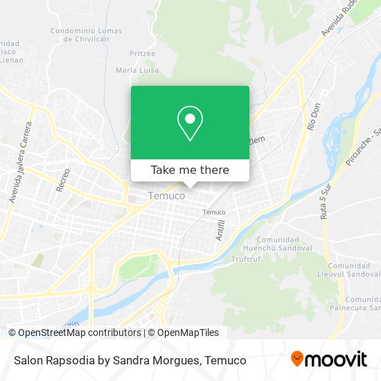 Salon Rapsodia by Sandra Morgues map