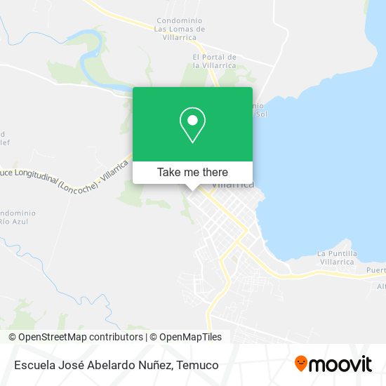 Escuela José Abelardo Nuñez map