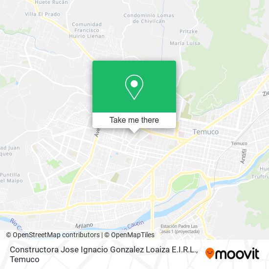 Constructora Jose Ignacio Gonzalez Loaiza E.I.R.L. map