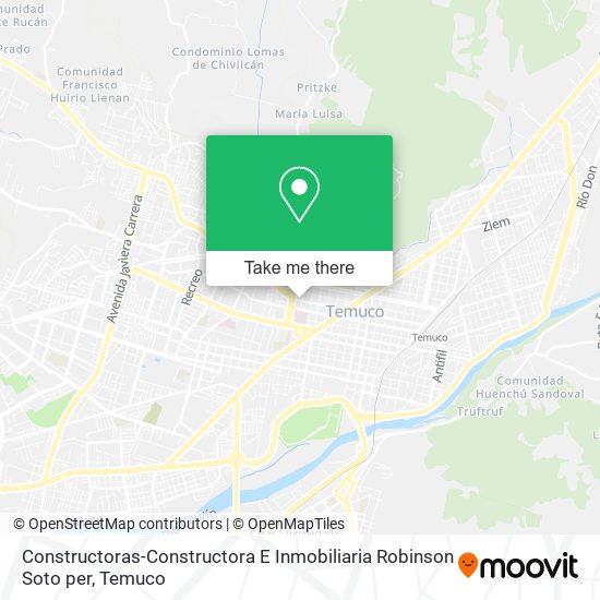 Mapa de Constructoras-Constructora E Inmobiliaria Robinson Soto per