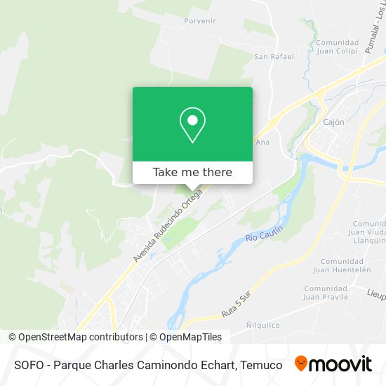 SOFO - Parque Charles Caminondo Echart map