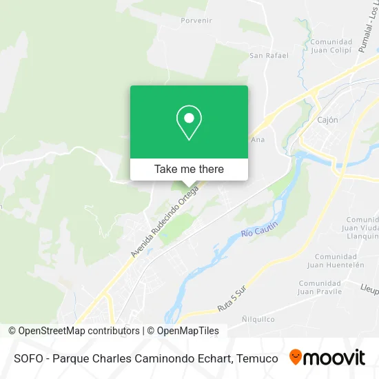 SOFO - Parque Charles Caminondo Echart map