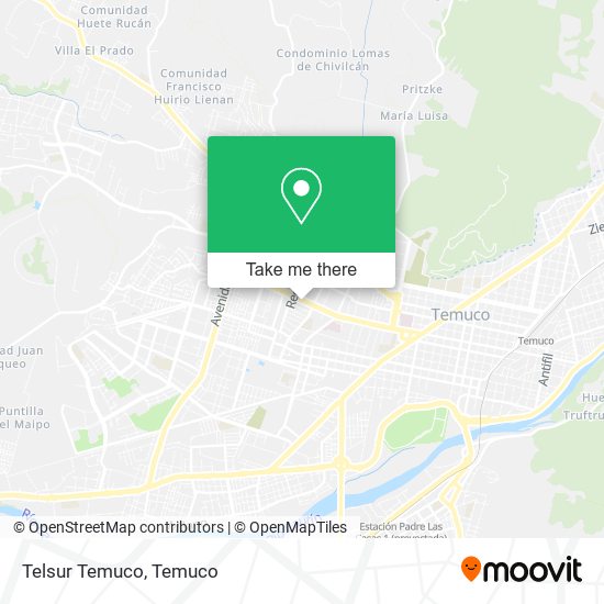 Telsur Temuco map