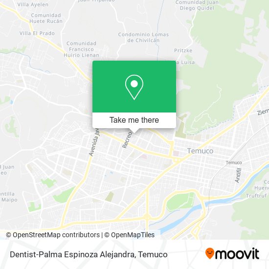 Dentist-Palma Espinoza Alejandra map