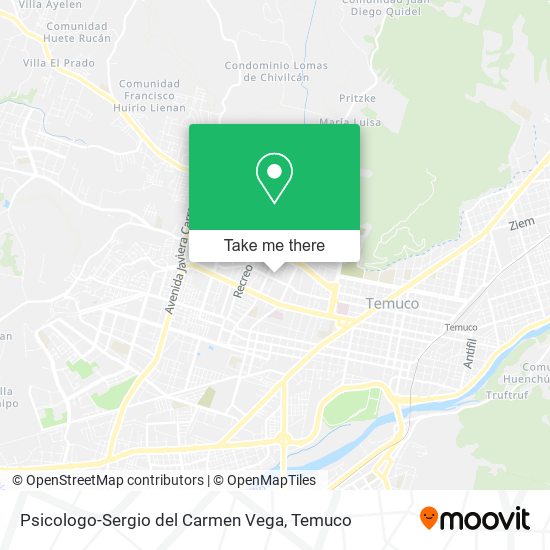 Psicologo-Sergio del Carmen Vega map