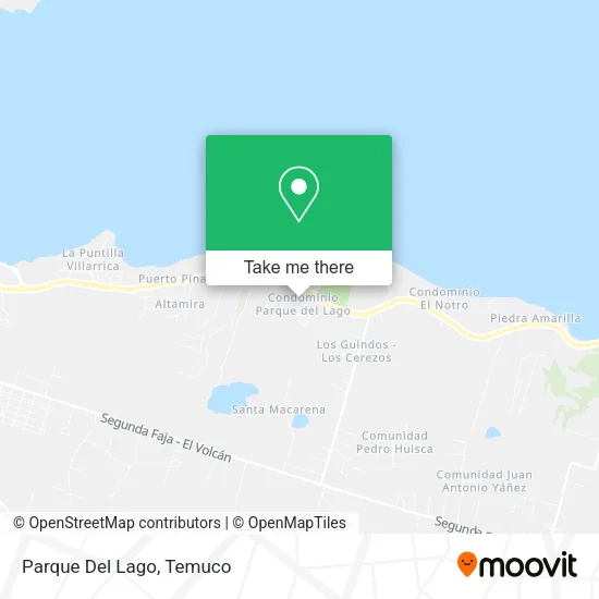 Parque Del Lago map
