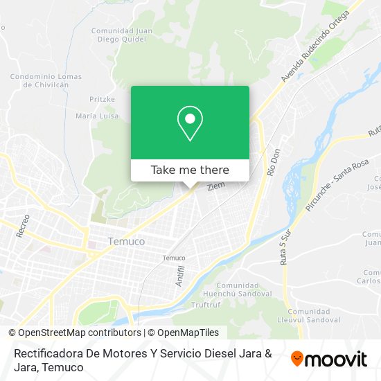 Rectificadora De Motores Y Servicio Diesel Jara & Jara map
