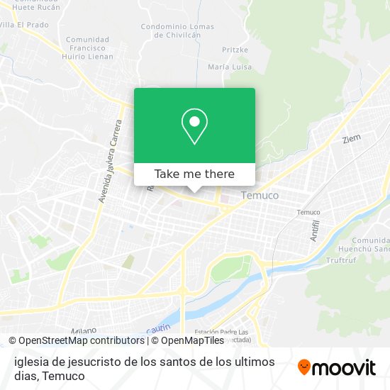 iglesia de jesucristo de los santos de los ultimos dias map