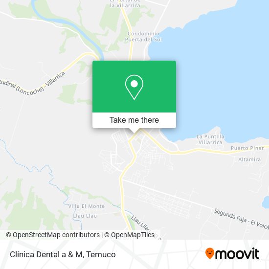 Clínica Dental a & M map
