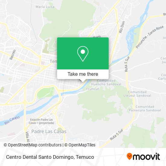 Mapa de Centro Dental Santo Domingo