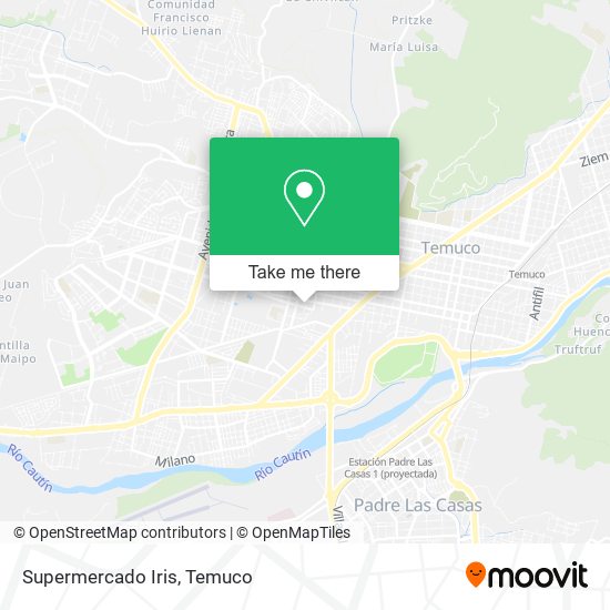 Mapa de Supermercado Iris