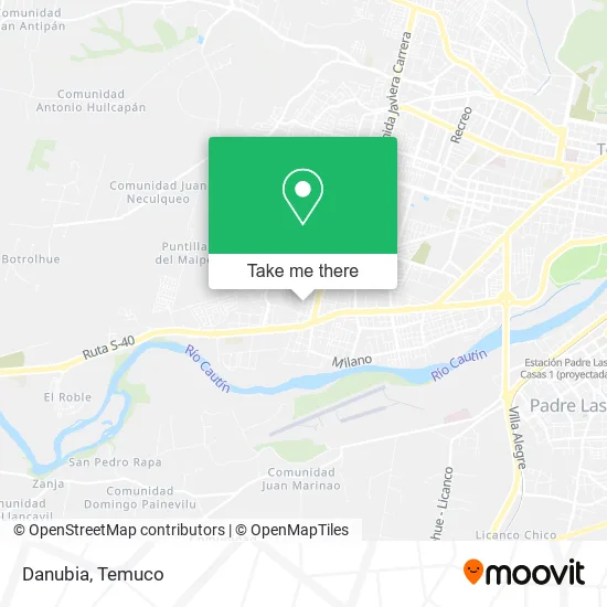 Danubia map