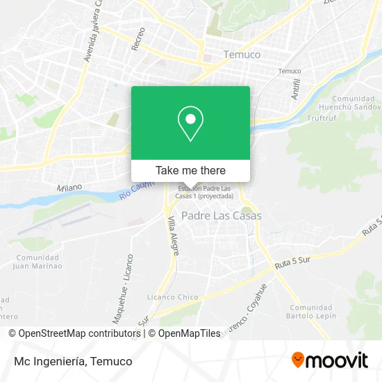 Mc Ingeniería map