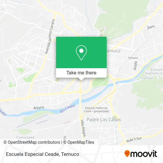 Escuela Especial Ceade map