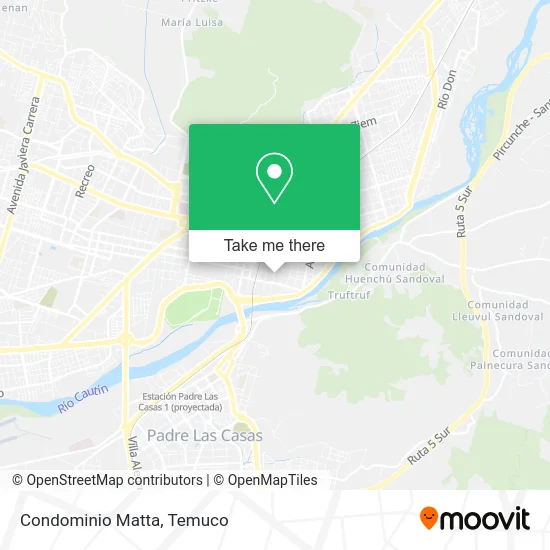 Condominio Matta map